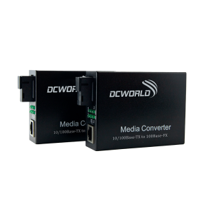 CONVERSOR DE MÍDIA - FAST ETHERNET 10/100MBPS - BI-DIRECIONAL (WDM) - MONO MODO - 20KM - CONECTOR SC (PAR A-B)