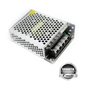 FONTE 12V/5A da FASGOLD, ideal para sistemas de segurança e automação.